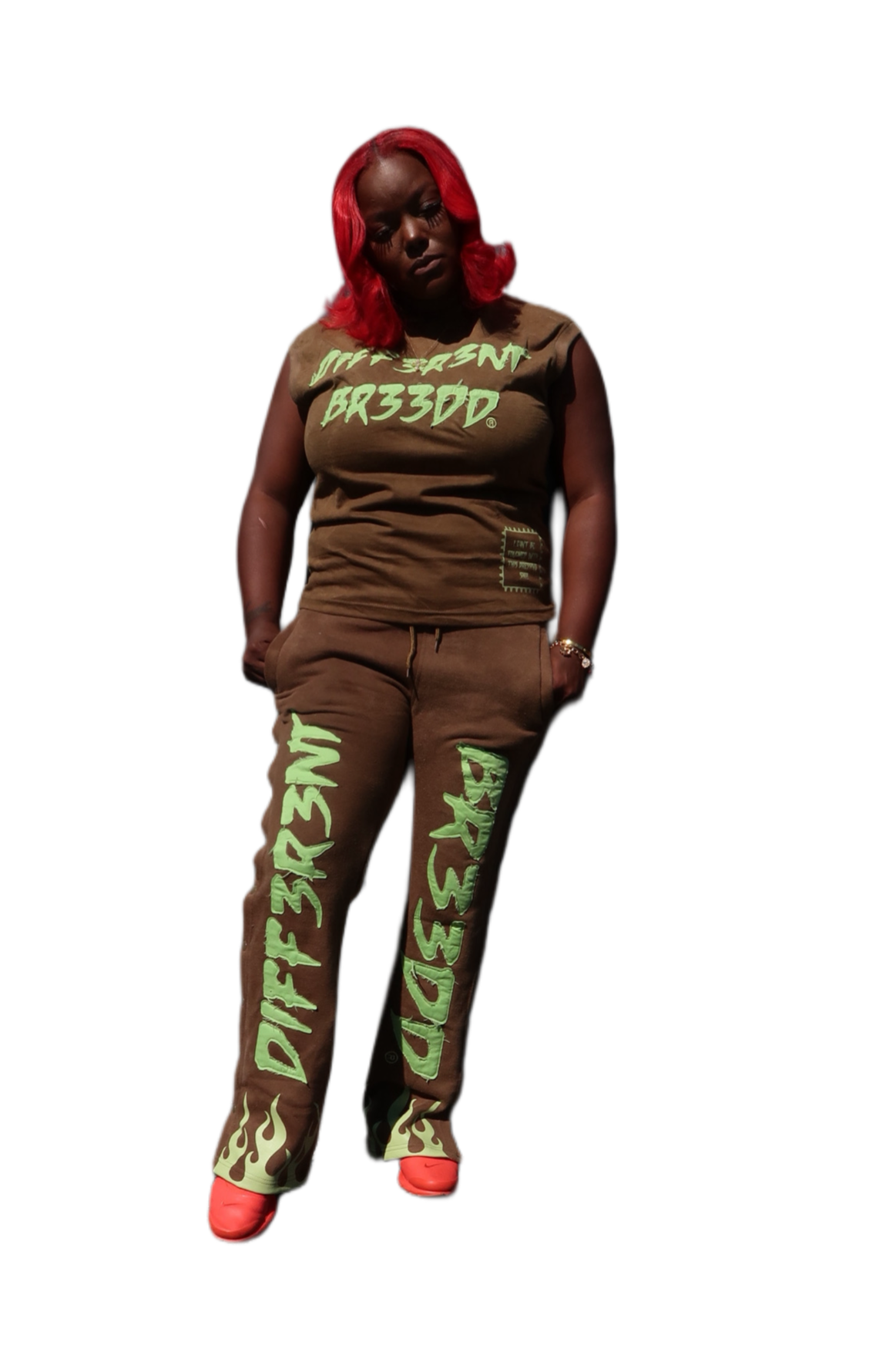 GREEN(AINT OUT DRESSING ME) SET