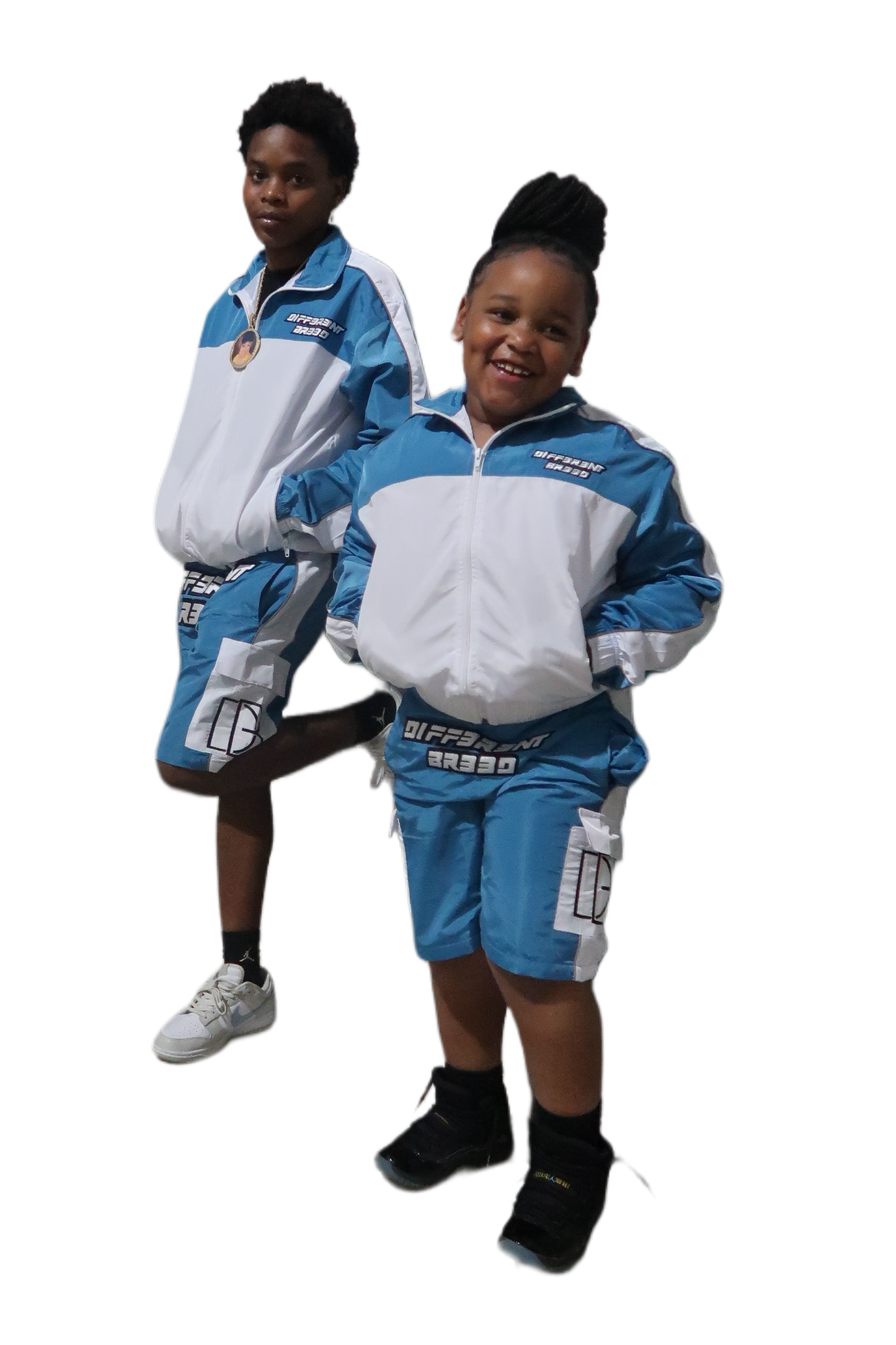 ADULTS BLUE WINDBREAKER SHORT SET