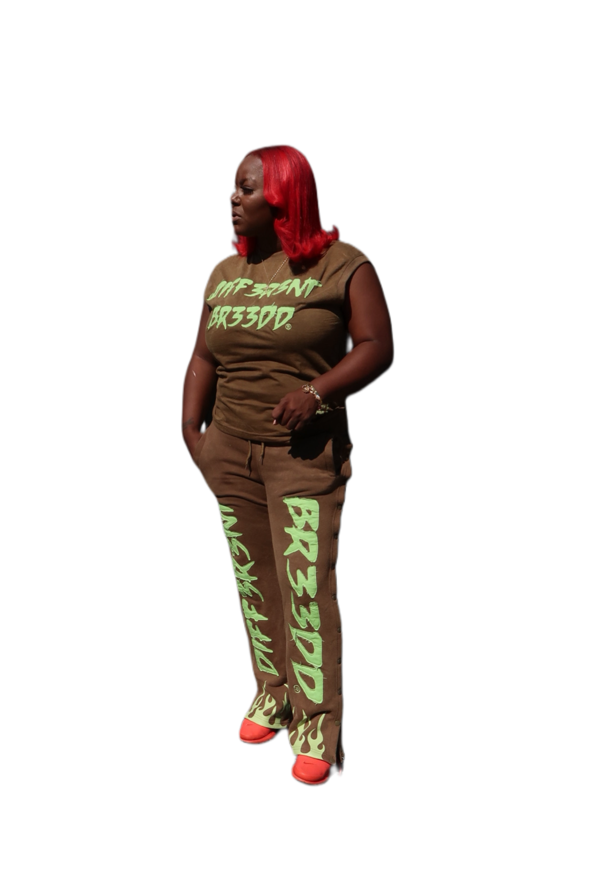 GREEN(AINT OUT DRESSING ME) SET