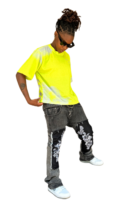(GREEN/GREY)Child of God Box Tees