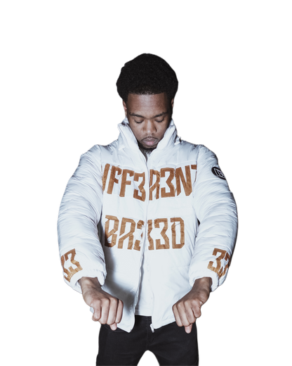 NO COMPARISON PUFFER WHITE